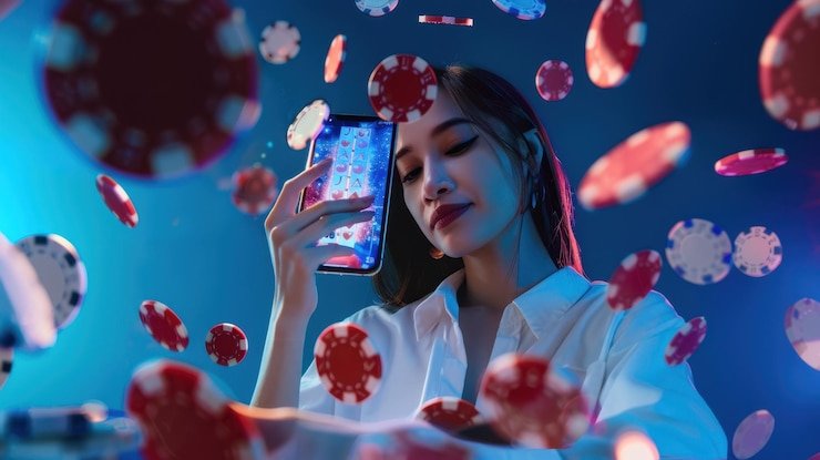 Ilustrasi keamanan login akun digital dengan autentikasi dua faktor di perangkat mobile